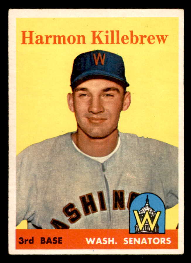 1958 Topps Baseball #288 Harmon Killebrew Senators EX-MT 539334