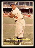 1957 Topps Baseball #210 Roy Campanella Dodgers EX 539337