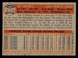 1957 Topps Baseball #210 Roy Campanella Dodgers EX 539337