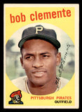 1959 Topps Baseball #478 Roberto Clemente Pirates EX 539352