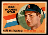 1960 Topps Baseball #148 Carl Yastrzemski Red Sox VG-EX 539354