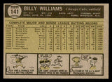 1961 Topps Baseball #141 Billy Williams Cubs VG-EX 539357