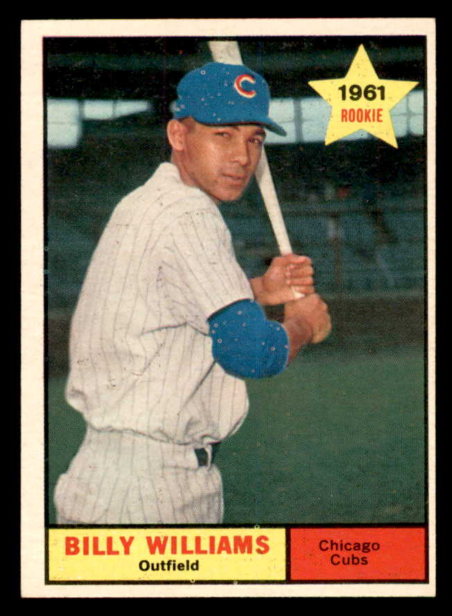 1961 Topps Baseball #141 Billy Williams Cubs EX 539358