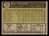 1961 Topps Baseball #141 Billy Williams Cubs EX 539358