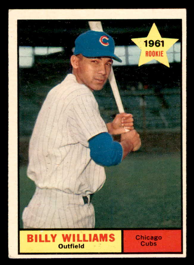 1961 Topps Baseball #141 Billy Williams Cubs EX 539359
