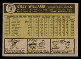 1961 Topps Baseball #141 Billy Williams Cubs EX 539359