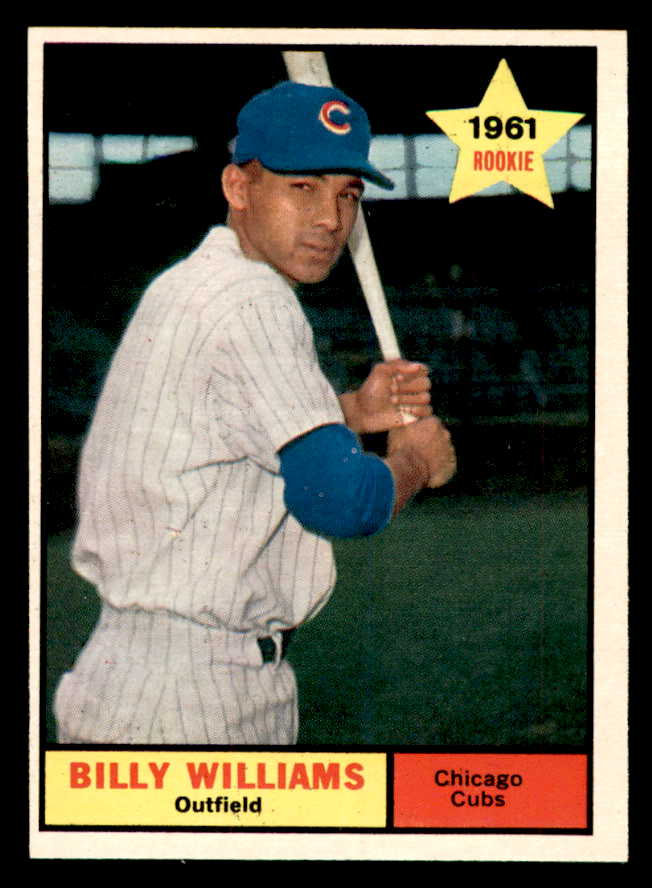 1961 Topps Baseball #141 Billy Williams Cubs EX 539360