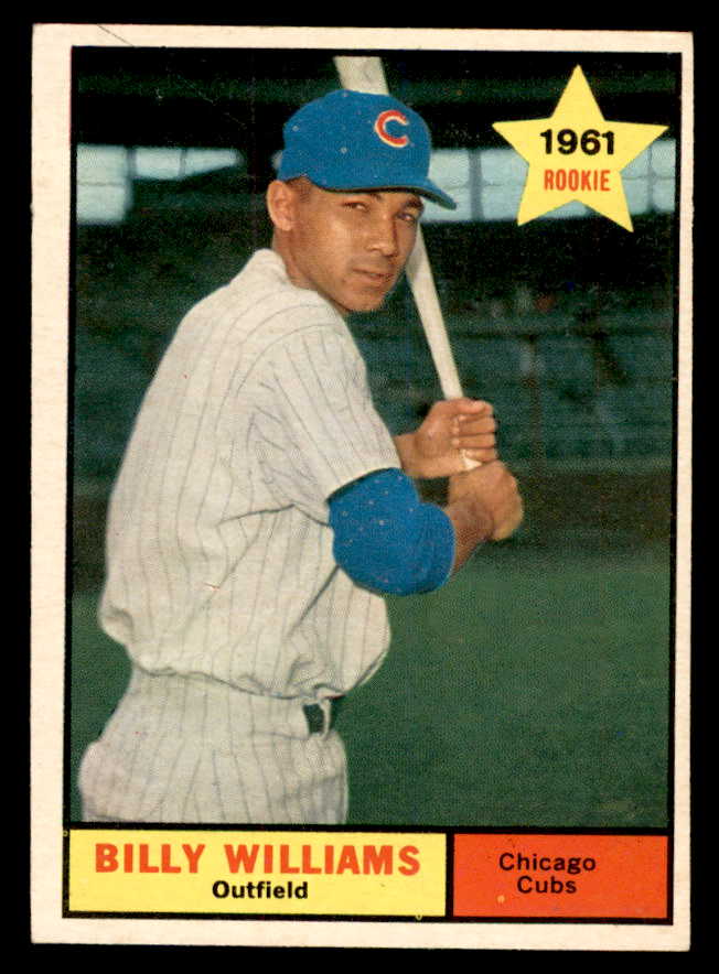 1961 Topps Baseball #141 Billy Williams Cubs EX 539362