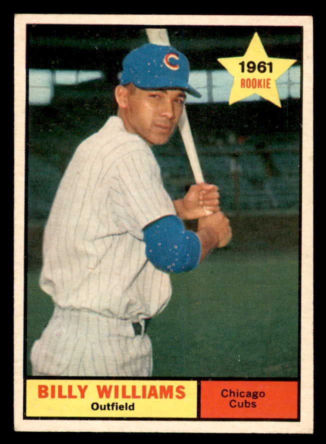 1961 Topps Baseball #141 Billy Williams Cubs EX+/EX-MT 539364