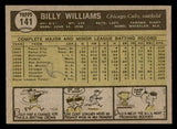 1961 Topps Baseball #141 Billy Williams Cubs EX+/EX-MT 539364