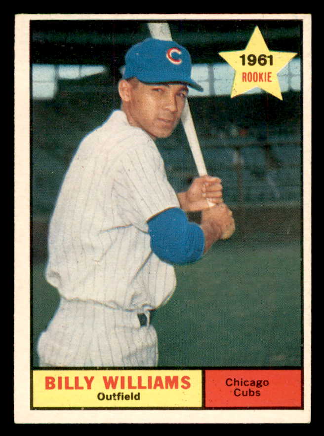 1961 Topps Baseball #141 Billy Williams Cubs EX-MT 539366