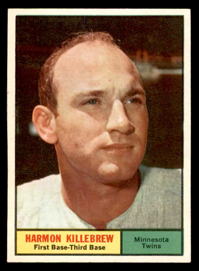 1961 Topps Baseball #080 Harmon Killebrew Twins EX-MT 539386
