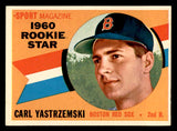 1960 Topps Baseball #148 Carl Yastrzemski Red Sox EX 539393