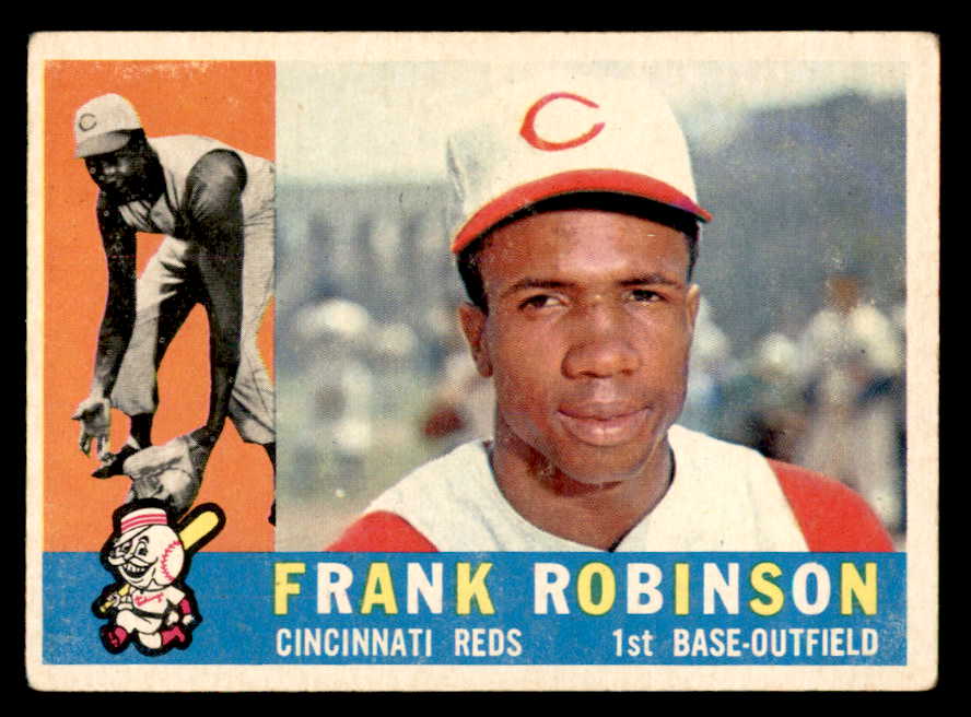 1960 Topps Baseball #490 Frank Robinson Reds VG-EX 539395
