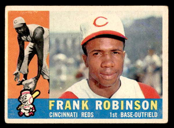 1960 Topps Baseball #490 Frank Robinson Reds VG-EX 539395