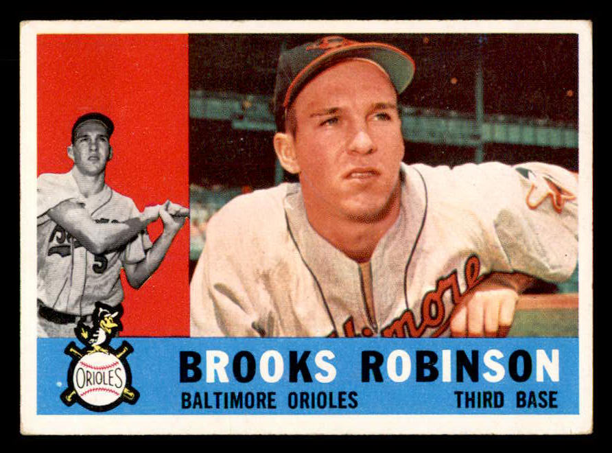 1960 Topps Baseball #028 Brooks Robinson Orioles VG-EX 539396