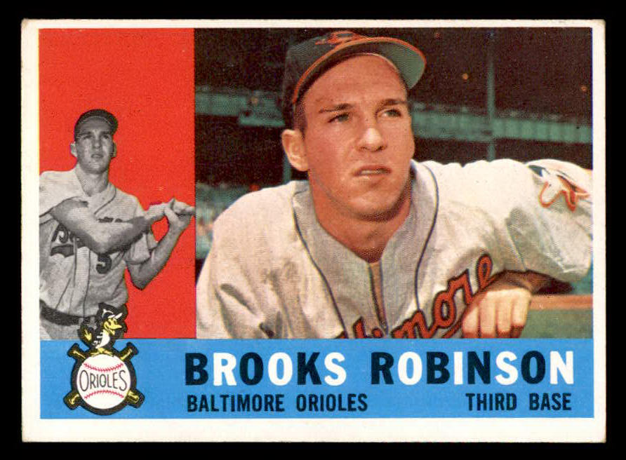 1960 Topps Baseball #028 Brooks Robinson Orioles VG-EX 539397