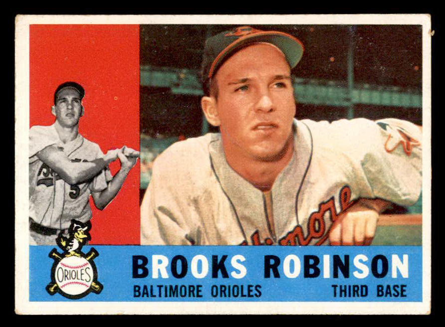 1960 Topps Baseball #028 Brooks Robinson Orioles VG-EX 539398