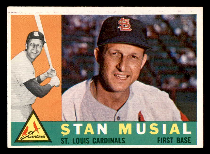 1960 Topps Baseball #250 Stan Musial Cardinals EX-MT 539405
