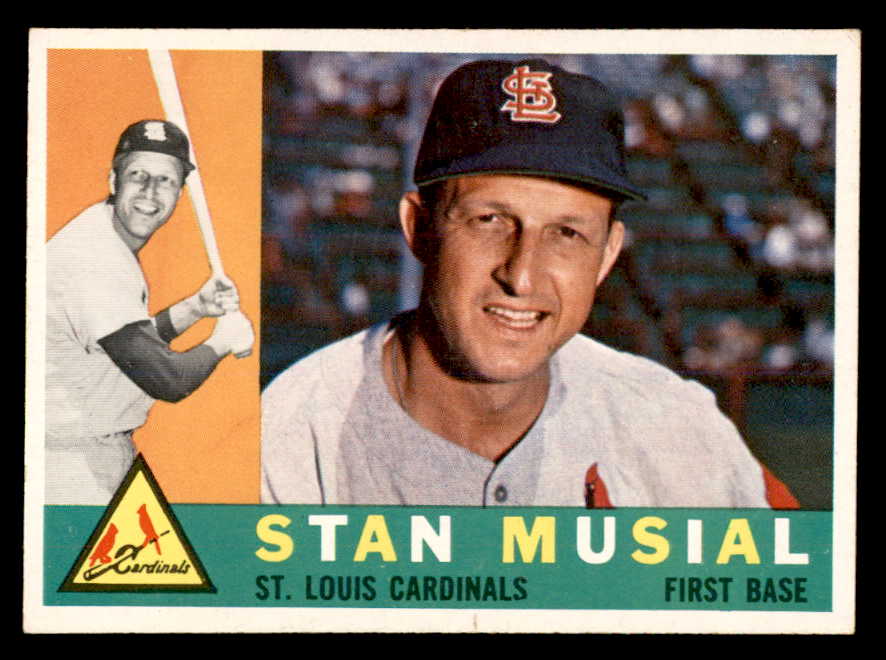 1960 Topps Baseball #250 Stan Musial Cardinals EX-MT 539406