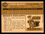 1960 Topps Baseball #250 Stan Musial Cardinals EX-MT 539406