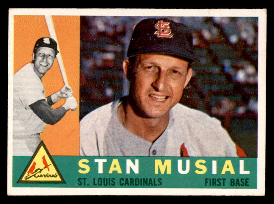 1960 Topps Baseball #250 Stan Musial Cardinals EX-MT 539407