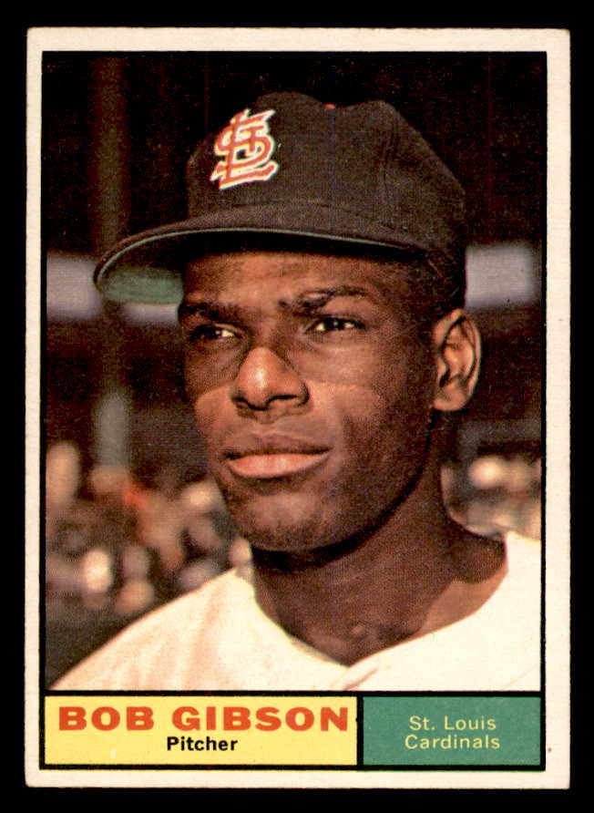 1961 Topps Baseball #211 Bob Gibson Cardinals EX-MT 539412