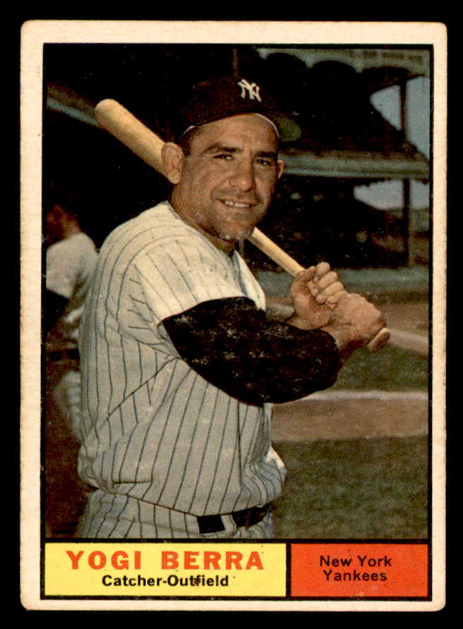 1961 Topps Baseball #425 Yogi Berra Yankees VG-EX 539414