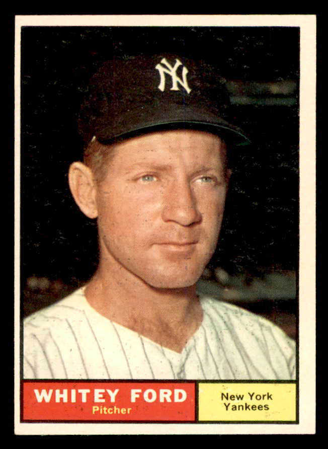 1961 Topps Baseball #160 Whitey Ford Yankees EX-MT 539416