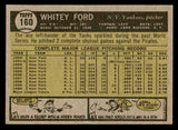 1961 Topps Baseball #160 Whitey Ford Yankees EX-MT 539416