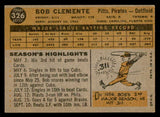 1960 Topps Baseball #326 Roberto Clemente Pirates VG-EX 539422