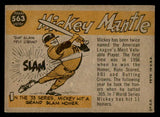 1960 Topps Baseball #563 Mickey Mantle A.S. Yankees VG-EX 539425