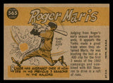 1960 Topps Baseball #565 Roger Maris A.S. Yankees VG-EX 539428