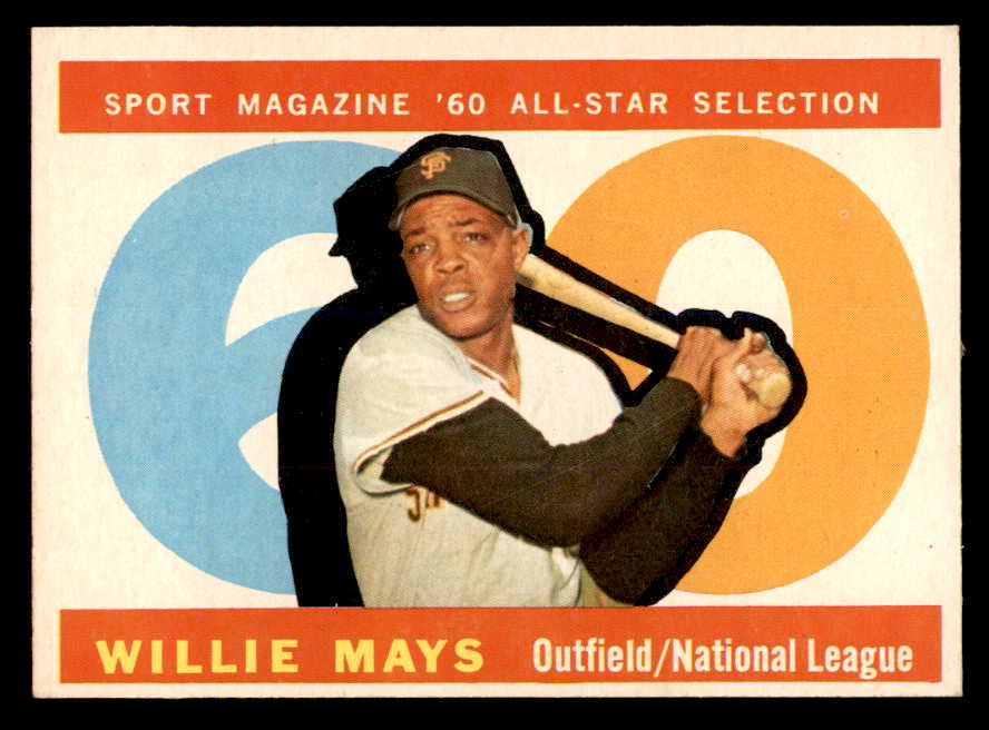 1960 Topps Baseball #564 Willie Mays A.S. Giants EX-MT 539434