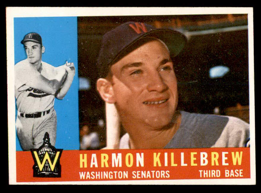 1960 Topps Baseball #210 Harmon Killebrew Senators VG-EX 539436