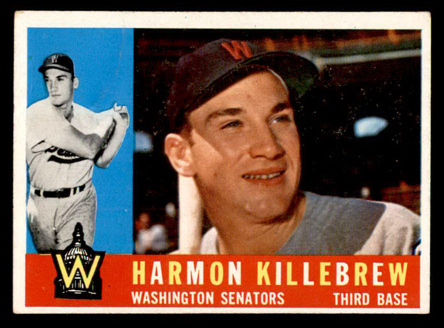 1960 Topps Baseball #210 Harmon Killebrew Senators VG-EX 539437