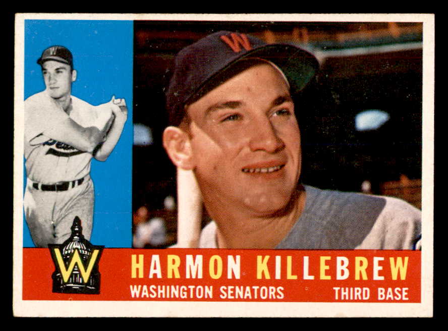 1960 Topps Baseball #210 Harmon Killebrew Senators EX-MT 539438