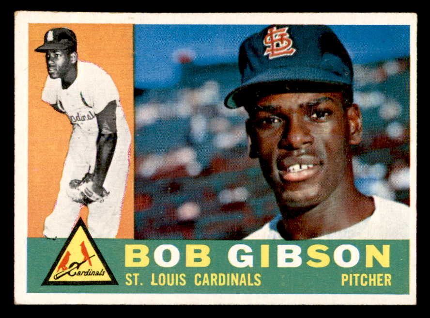 1960 Topps Baseball #073 Bob Gibson Cardinals EX-MT 539440