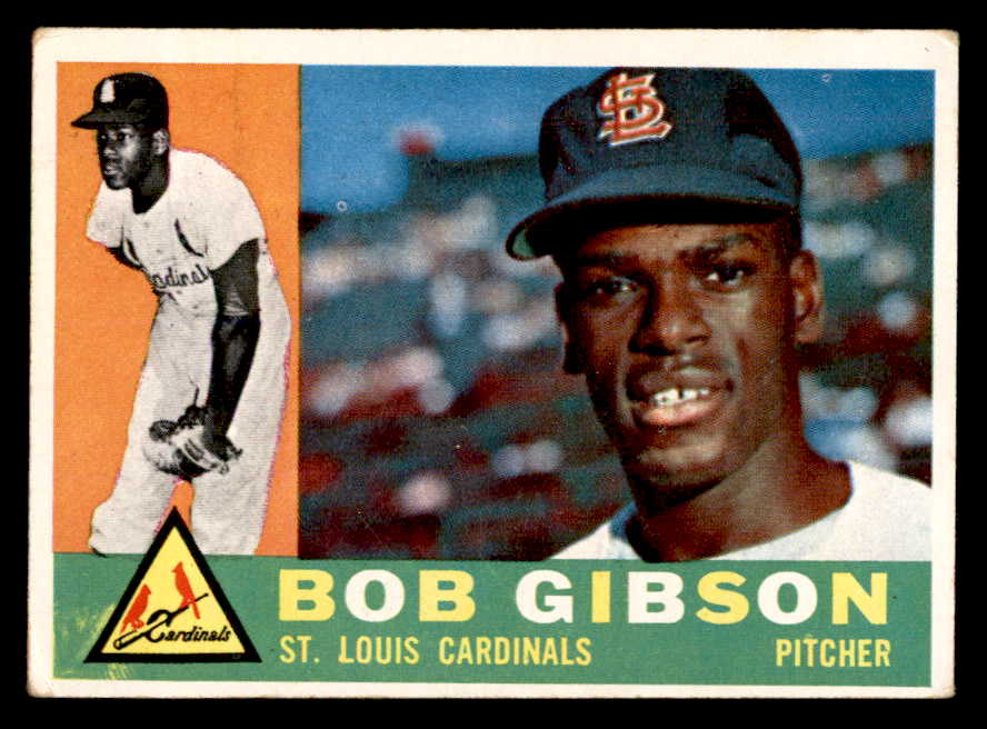 1960 Topps Baseball #073 Bob Gibson Cardinals VG-EX 539441