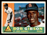 1960 Topps Baseball #073 Bob Gibson Cardinals VG-EX 539441