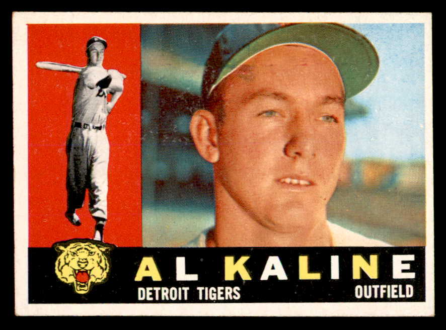 1960 Topps Baseball #050 Al Kaline Tigers EX-MT 539446