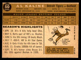 1960 Topps Baseball #050 Al Kaline Tigers EX-MT 539446