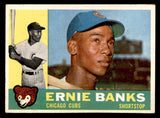 1960 Topps Baseball #010 Ernie Banks Cubs VG-EX 539451