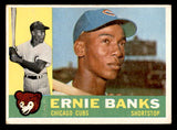 1960 Topps Baseball #010 Ernie Banks Cubs VG-EX 539452