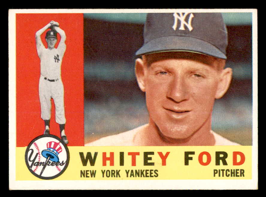 1960 Topps Baseball #035 Whitey Ford Yankees EX-MT 539453