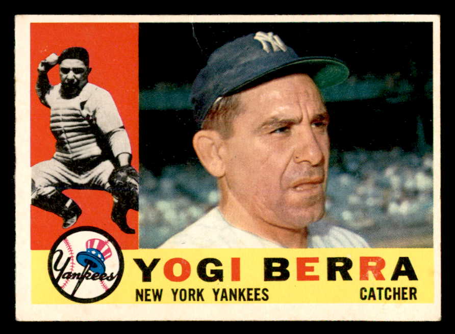 1960 Topps Baseball #480 Yogi Berra Yankees VG-EX 539454