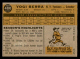 1960 Topps Baseball #480 Yogi Berra Yankees VG-EX 539454