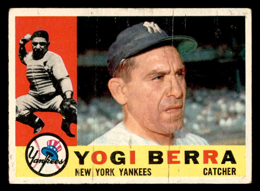 1960 Topps Baseball #480 Yogi Berra Yankees VG-EX 539456