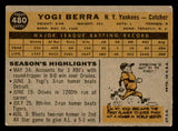 1960 Topps Baseball #480 Yogi Berra Yankees VG-EX 539456