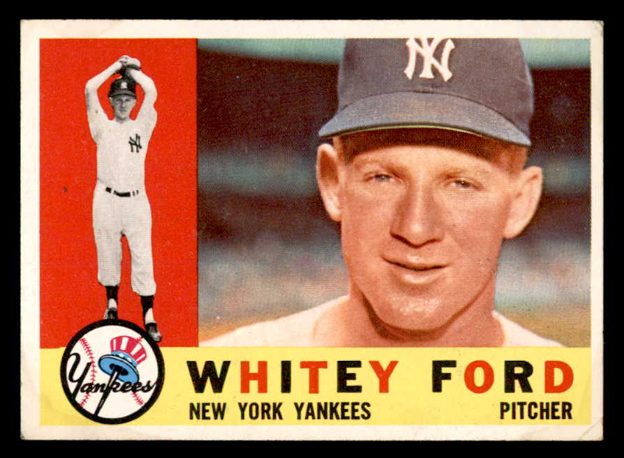 1960 Topps Baseball #035 Whitey Ford Yankees VG-EX 539458